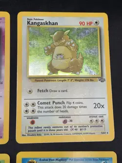 Vintage Holo Rare Pokemon Card Lot WOTC Era 1999 Base Set, Fossil, Jungle -HP/MP - Image 4