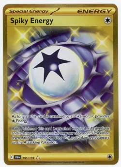 Spikey Energy 2025 #190/159 Special Energy Journey Together Pokemon Card - Image 1