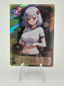 Carte Noelle Genshin Impact Sexy ACG Goddess Story Waifu Card Girl Holo Foil - Image 1