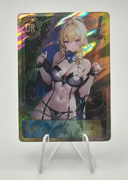 Carte Jean Genshin Impact Sexy ACG Goddess Story Waifu Card Prism Holo Foil - Image 1