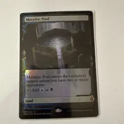 FOIL MORPHIC POOL Zendikar Rising Expeditions Magic MTG MINT CARD - Image 1