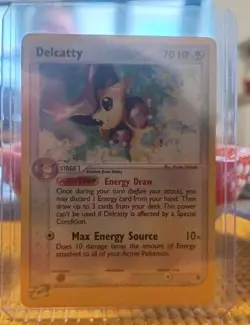 Pokemon TCG Delcatty EX Ruby Sapphire Holo Card 5/109 Reverse Holo Near Mint - Image 1
