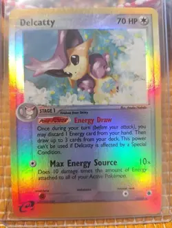 Pokemon TCG Delcatty EX Ruby Sapphire Holo Card 5/109 Reverse Holo Near Mint - Image 2