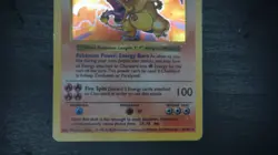 Pokemon TCG Charizard Holo Rare Card Base Set, 4/102,120HP, Unlimited Edition - Image 5