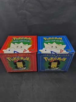 1999 Pokemon Burger King Promo - 23k Gold Card - Togepi (Blue & Red Box) - Image 1