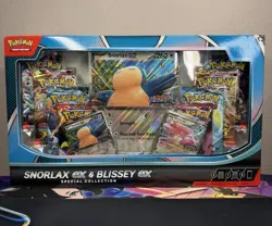 Pokemon Trading Card Game Snorlax ex and Blissey ex Special Collection Box - Image 1