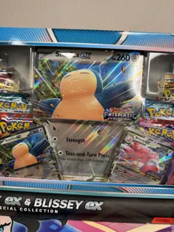 Pokemon Trading Card Game Snorlax ex and Blissey ex Special Collection Box - Image 3