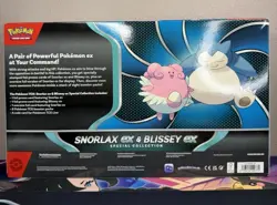 Pokemon Trading Card Game Snorlax ex and Blissey ex Special Collection Box - Image 5