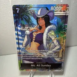Ms. All Sunday OP14-084 Alt Art Super Rare One Piece Card English NM - Image 1