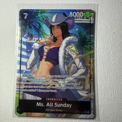 Ms. All Sunday OP14-084 Alt Art Super Rare One Piece Card English NM - Image 3