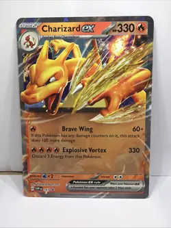 Charizard ex 161 Sv: Scarlet & Violet Promo Cards Holo - Image 1
