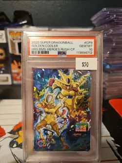 Golden Cooler BM5-CP9 Dragon Ball Super Heroes Card Game Holo TCG BANDAI Japan - Image 1