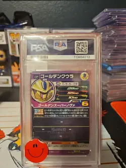Golden Cooler BM5-CP9 Dragon Ball Super Heroes Card Game Holo TCG BANDAI Japan - Image 2