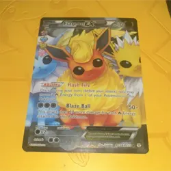 Pokemon Flareon EX RC28/RC32 Holo Basic English TCG Card Nintendo Pokemon TCG - Image 1