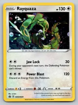 Rayquaza Promo SWSH: Sword & Shield Promo Cards SWSH029 NM - Image 1