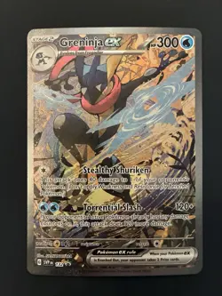 Greninja ex 132 Sv: Scarlet & Violet Promo Cards Holo - Image 1