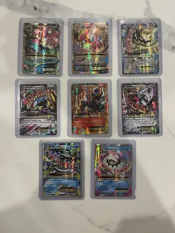 Pokemon Mega Evolution EX Lot of 8 Cards Full Arts Ultra Rare EX - Image 1