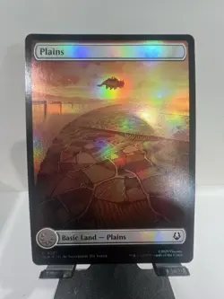 Plains Full Art Foil - TLA 0287 - NM - MTG Magic - Image 1