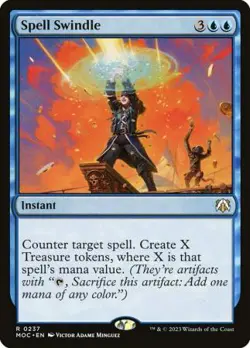 MTG March of the Machine Commander - Spell Swindle - Image 1