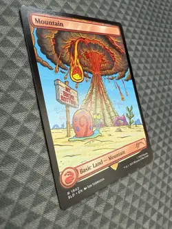 MTG Mountain #1942 Rare Secret Lair Drop Series (SLD) - Image 2