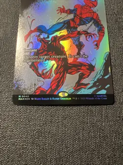Terminate Foil Borderless Marvel's Spider-Man NM MTG - Image 3