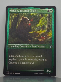 Wilson, Refined Grizzly (Foil Etched) - Commander Legends: Battle for Baldur's G - Image 1