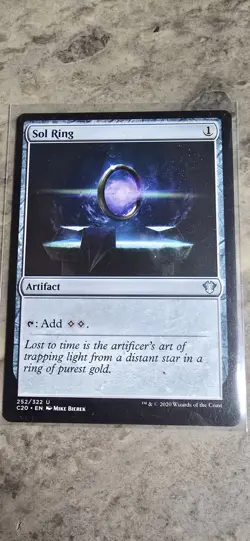 Sol Ring Commander 2020 Regular Artifact Uncommon MTG NM - Image 1