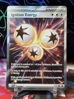 Pokemon TCG PHANTASMAL FLAMES 2 Card Lot - Charcadet Promo + Ignition Energy 124 - Image 3
