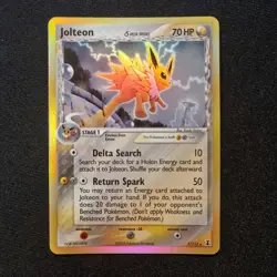Jolteon EX Delta Species Holo 7/113 Pokemon TCG - NM - Image 1