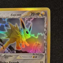 Jolteon EX Delta Species Holo 7/113 Pokemon TCG - NM - Image 3