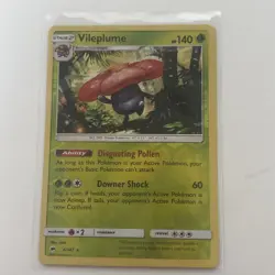 2017 POKEMON BURNING SHADOWS VILEMPLUME 6/147 REVERSE HOLO (RARE) - Image 1