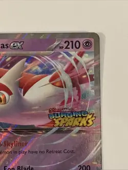 Pokemon Latias EX TCG 076/191 SV Surging Sparks Double Rare Holo Stamped NM MT - Image 3