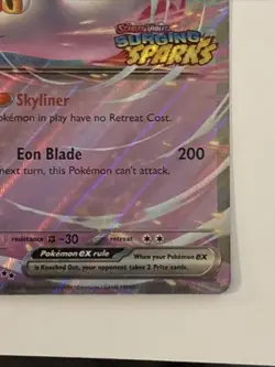 Pokemon Latias EX TCG 076/191 SV Surging Sparks Double Rare Holo Stamped NM MT - Image 4