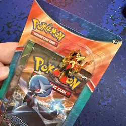 Pokemon TCG: XY Steam Siege & Roaring Skies 2-Pack Blister W/Blaziken Pin Sealed - Image 2