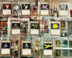 Yugioh Dungeon Dice Monsters Series 1 complete full set 10 figure lot magician - Image 1