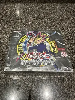 Yu-Gi-Oh! TCG 25th Anniversary Invasion Of Chaos Booster Box Factory Seal - Image 1