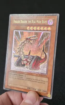 YGO Fusilier Dragon, the Dual-Mode Beast Ultimate Rare 1st LP RDS-EN031 - Image 4