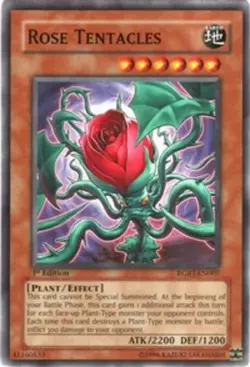 Rose Tentacles - RGBT-EN007 - Common - Unlimited Edition - Moderately Played - Image 1