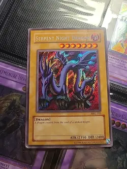 Yugioh Serpent Night Dragon MRL-103 Secret Rare - Image 1