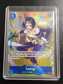 One Piece CCG Tashigi Alternative Art Rare OP06-050 Wings of the Captain Foil - Image 1