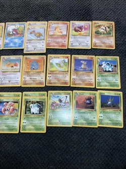 Vintage Pokemon Jungle Set Lot Of 42 Cards (all Common/Uncommon) (1 1st Edition) - Image 1