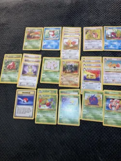 Vintage Pokemon Jungle Set Lot Of 42 Cards (all Common/Uncommon) (1 1st Edition) - Image 2