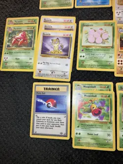 Vintage Pokemon Jungle Set Lot Of 42 Cards (all Common/Uncommon) (1 1st Edition) - Image 3