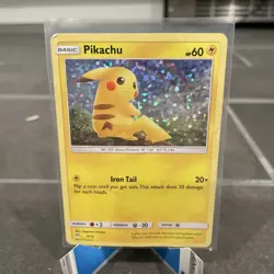 Pikachu 6/12 McDonalds 2019 Holo Promo Pokemon Card TCG NM - Image 1
