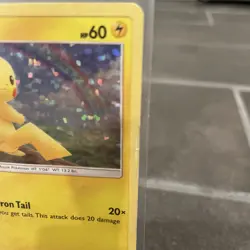 Pikachu 6/12 McDonalds 2019 Holo Promo Pokemon Card TCG NM - Image 3