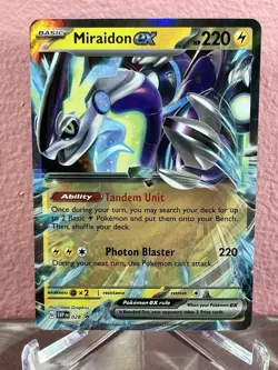 Miraidon ex Svp 028 Sv: Scarlet & Violet Promo Cards Holo - Image 1