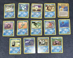 Misty’s Gym Challenge / Heroes Challenge Pokemon 11 Card Lot, Dewgong Tentacruel - Image 2