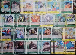 One Piece TCG Green/Yellow Shirahoshi Deck + 80 Extra Cards - Image 2