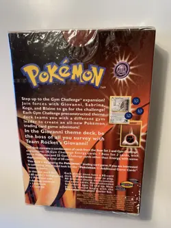 Pokemon Trading Card Game Giovanni Theme Deck- Vintage & SEALED - Image 2