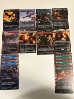 Mtg Lord Of The Rings Card Lot - Image 1